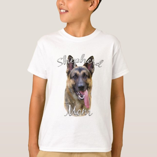 Camiseta German shepherd Mãe 2 (Frente)