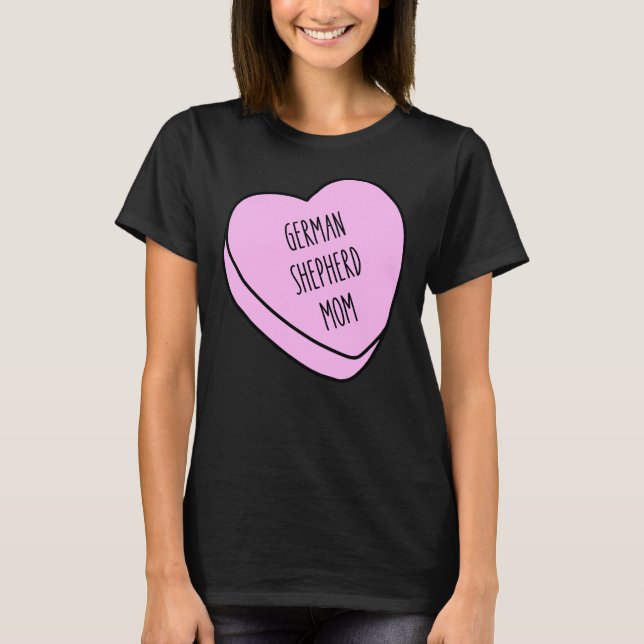 Camiseta German shepherd Mãe 32 (Frente)