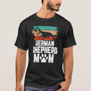 Camiseta German shepherd Mãe Cachorro Cachorro Cachorro Cac