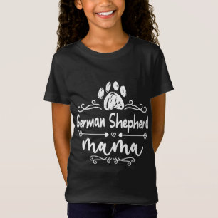 Camiseta German shepherd Mama, German shepherd Do Cachorro