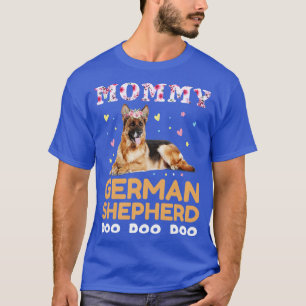 Camiseta german shepherd mamãe