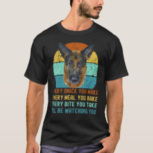 Camiseta German shepherd Ou Cachorro Alsaciano Mama Ou Cach