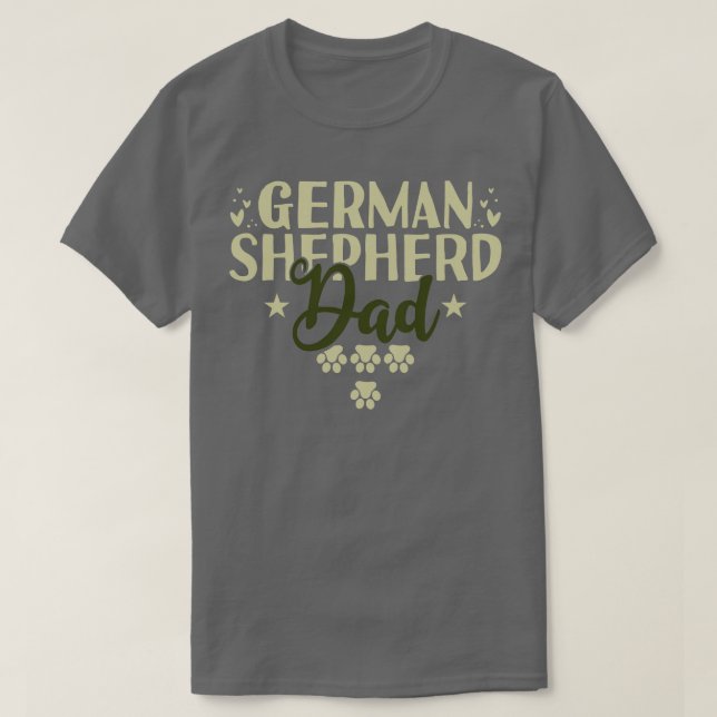 CAMISETA GERMAN SHEPHERD PAI 1 (Frente do Design)