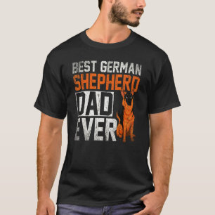Camiseta German shepherd Pai Cachorro
