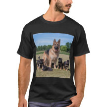 German shepherd personalizável com uppies adaptáve