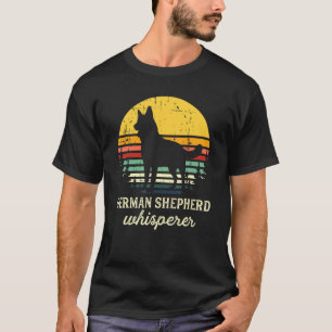 Camiseta German shepherd Retro Cachorro Shepard Humor Pet