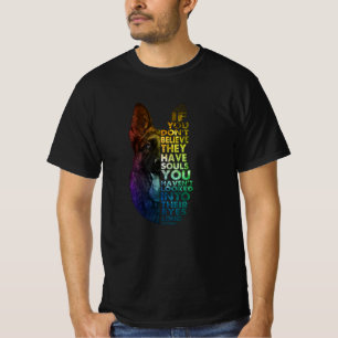 Camiseta German shepherd Se Você Não Acreditar Nos Olhos De