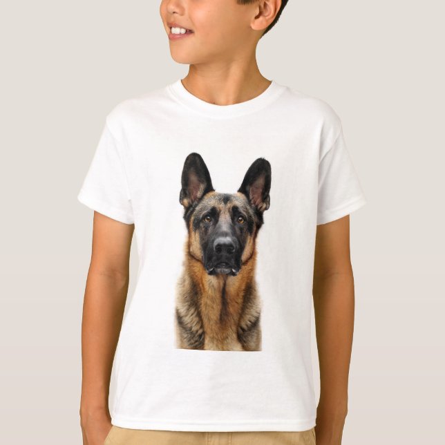 Camiseta German shepherd Sentado (Frente)