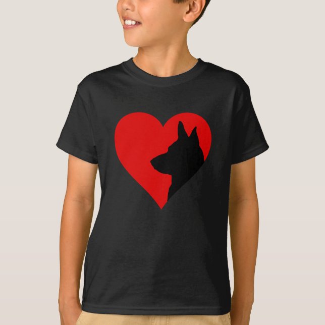 Camiseta German shepherd T-Shirt (Frente)