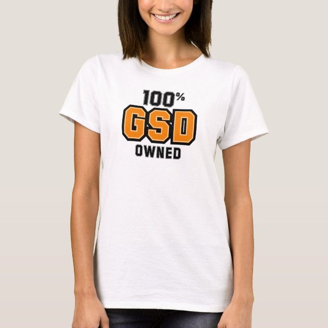Camiseta German shepherd T-Shirt (Frente)