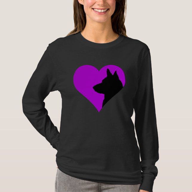 Camiseta German shepherd T-Shirt (Frente)