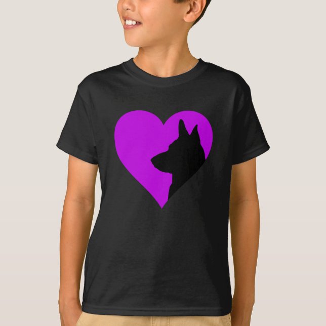 Camiseta German shepherd T-Shirt (Frente)