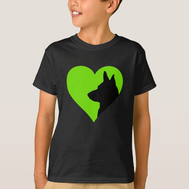 Camiseta German shepherd T-Shirt (Frente)