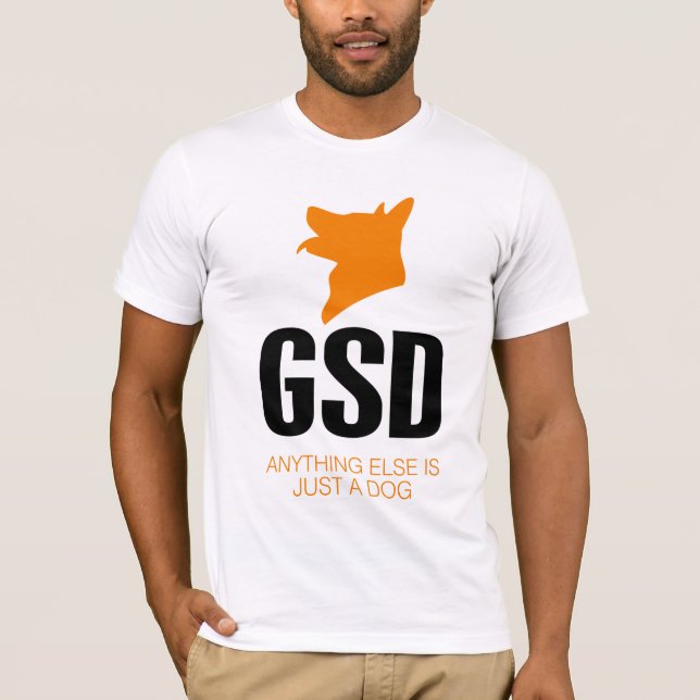 Camiseta German shepherd T-Shirt (Frente)