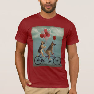 Camiseta German shepherd Tandem