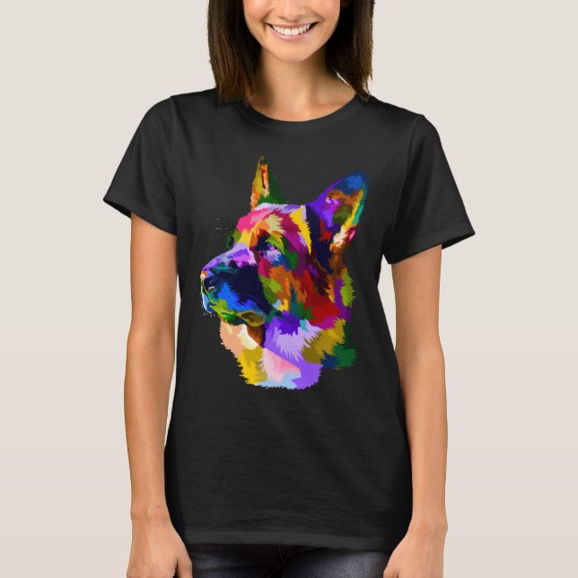 Camiseta German Shepherd Trained Dog Owner (Frente)