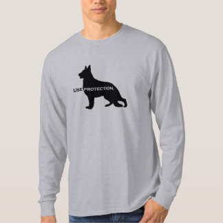 Camiseta German shepherd - use o t-shirt da proteção