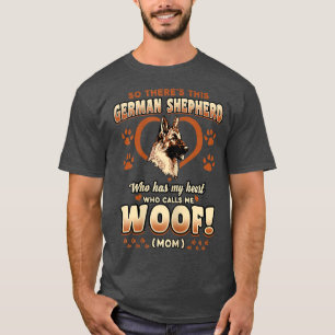 Camiseta German shepherd Womens Proprietário do Cachorro W