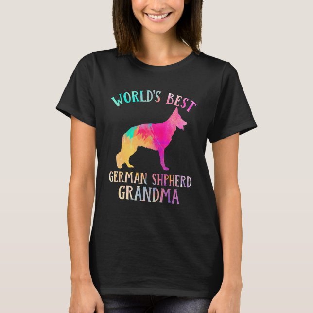 Camiseta German Shepherd  Worldu2019s Best German Shepherd  (Frente)