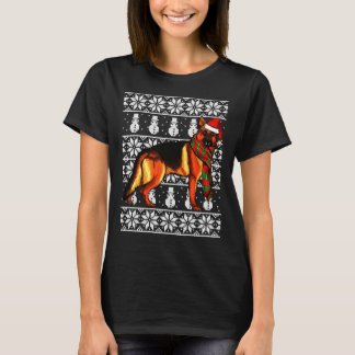 Camiseta German shepherd Xmas