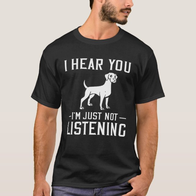 Camiseta German Shorthaired Pointer Dog Puppies Owner (Frente)