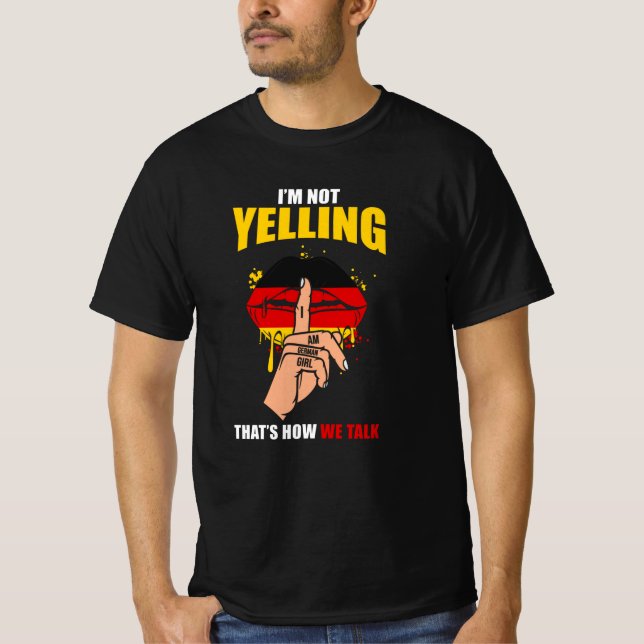 Camiseta German Woman Gift (Frente)