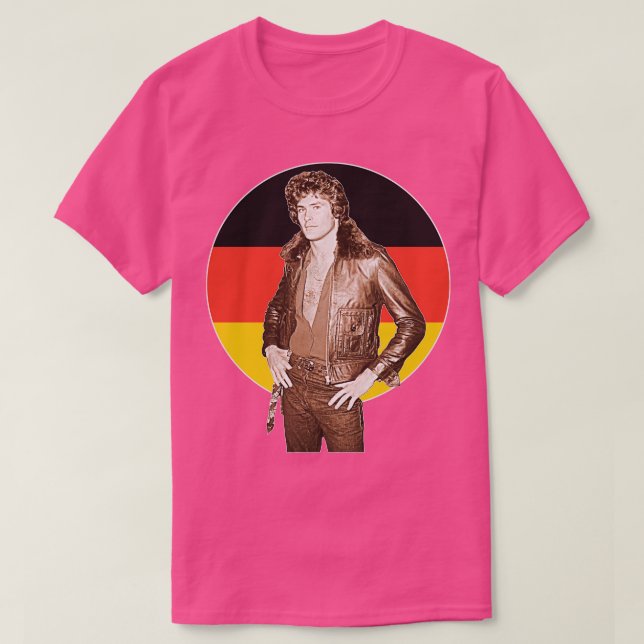 Camiseta Germans Love David Hasselhoff (Frente do Design)