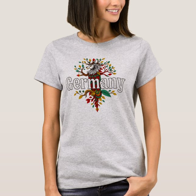Camiseta Germany Artistic Eagle Tee (Frente)