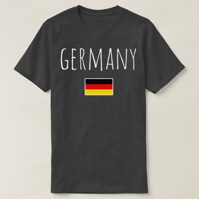 Camiseta Germany Flag German Lover Deutschen (Frente do Design)