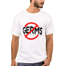 Germaphobe No Germs Antibacterial Virus Engraçado 