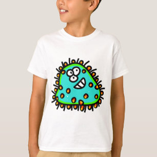 Camiseta Germe manchado dos desenhos animados