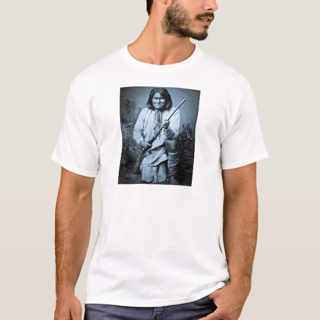 Camiseta Geronimo com rifle 1886 (Frente)