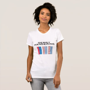 Camiseta GERRYMANDERING - como roubar uma eleição