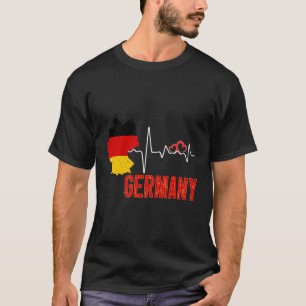 Camiseta Gery Flag Map Hebeat For Ger Pride