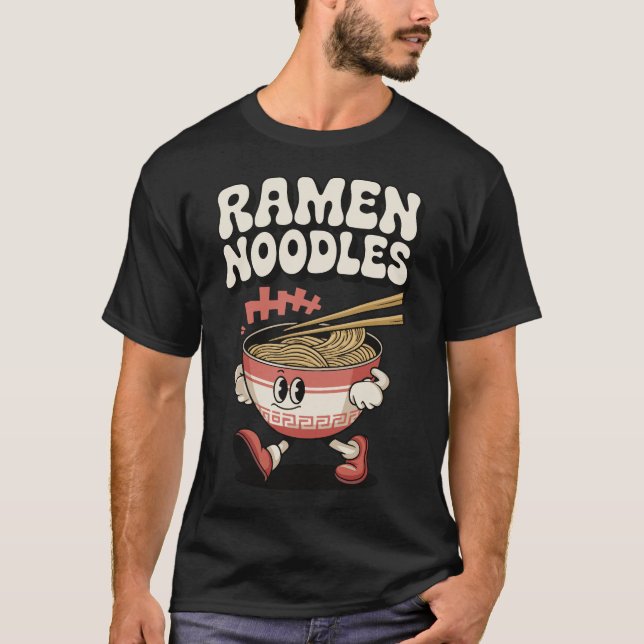 Camiseta Geschenkidee für Japan Fans Ramen Noodles Asien (Frente)