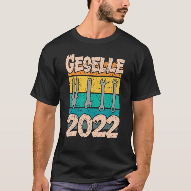 Camiseta Geselle 2022 Exam Zum Handwerker (Frente)