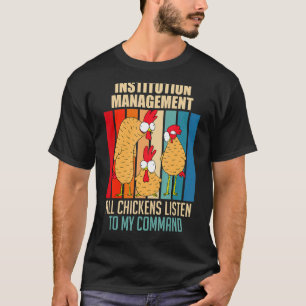 Camiseta Gestão da Instituição Todos os Frangos Ao Meu Coma