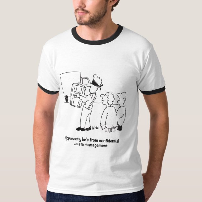 Camiseta Gestão de Resíduos Confidenciais (Frente)