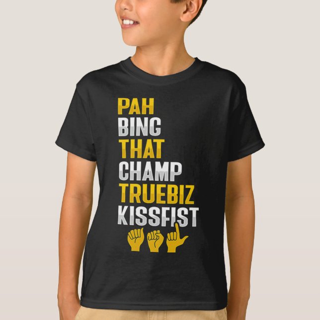 Camiseta Gesto de mão ASL Conscientização sobre perda audit (Frente)