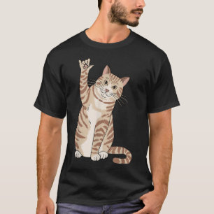 Camiseta Gesto De Mão Bonita Asl Asl Audição Perda Surda