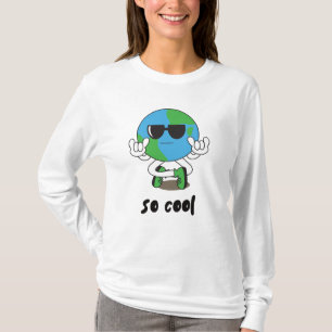Camiseta Gesto de Mão de Pedra da Terra Multicolorida Diver