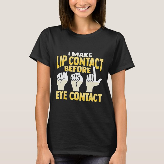 Camiseta Gesto de Mão Sensível Perda de Consciência 10 (Frente)