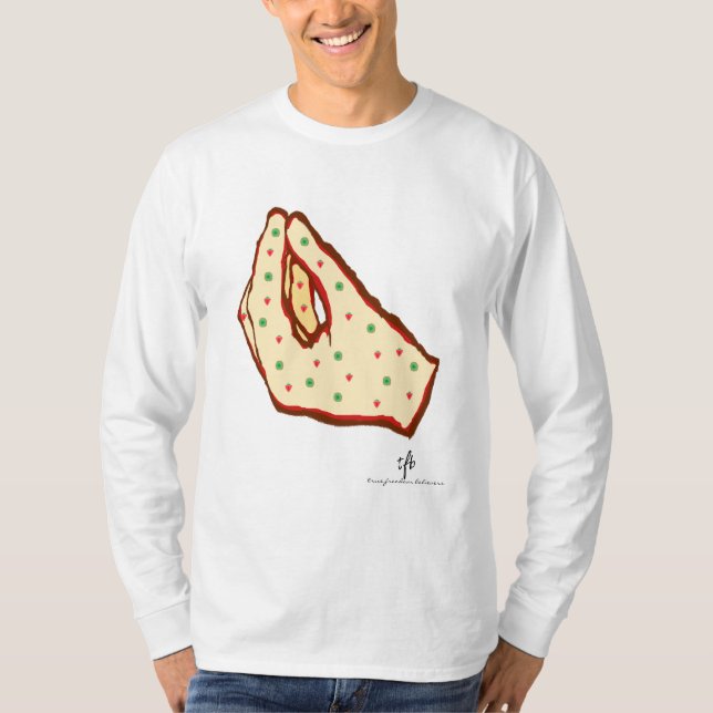Camiseta Gesto manual Strawberry-Kiwi Pizza Unisex LS (Frente)