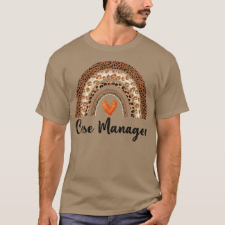 Camiseta Gestor de caso Rainbow Leopard Gift 3