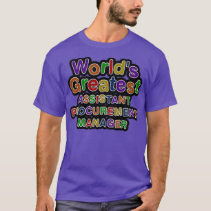 CAMISETA GESTOR DE CONTRATOS MAIS ASSISTENTE DO MUNDO