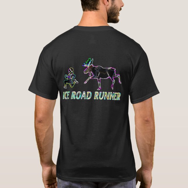 Camiseta Gestor de Estrada de Gelo - Elétrico (Verso)
