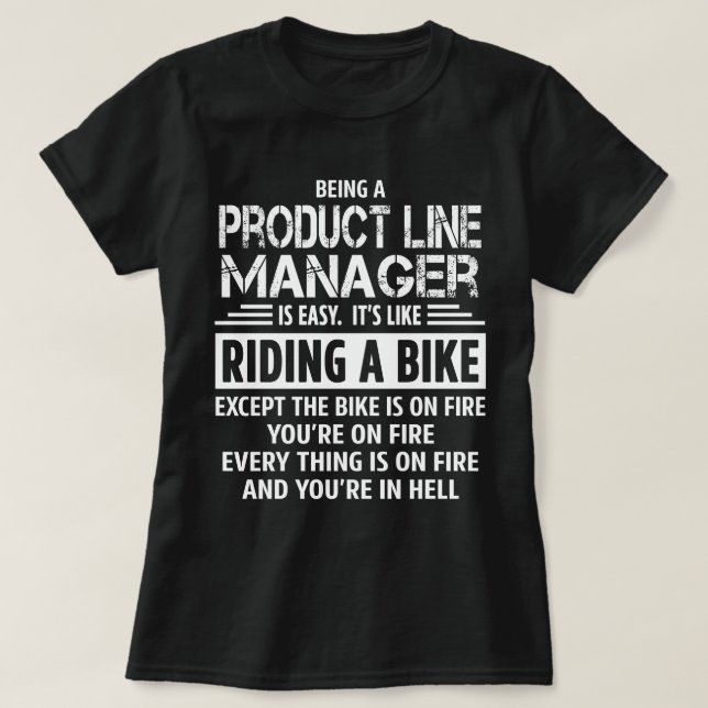 Camiseta Gestor de Linha de Produto (Frente do Design)