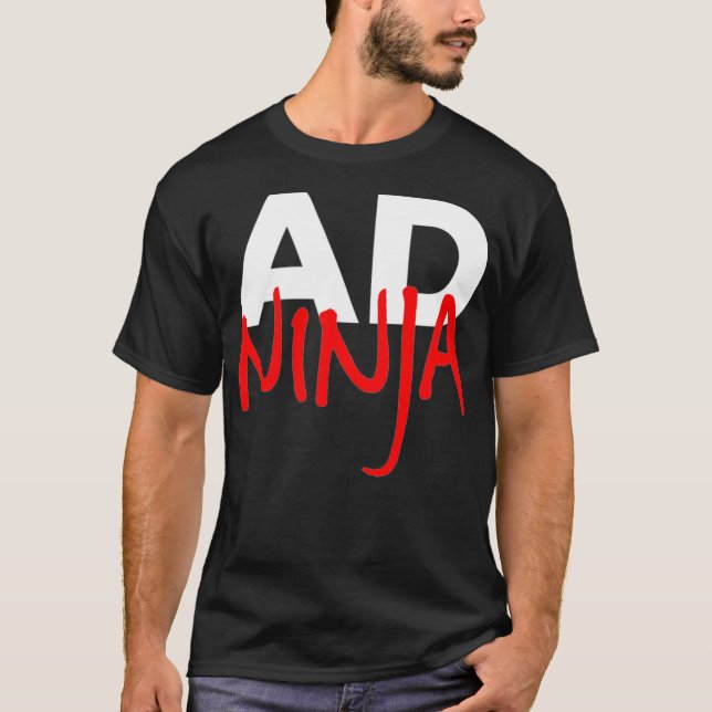 Camiseta Gestor de Marketing Admirável Ninja (Frente)