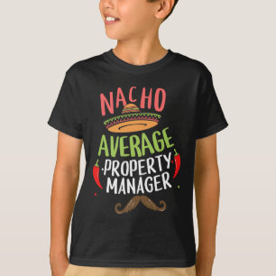 Camiseta Gestor de Propriedades Média de Nacho Cinc.