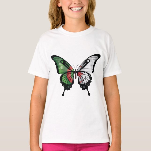Camiseta Gestor de Sinalizador da Borboleta Swallowtail, Ar (Frente)